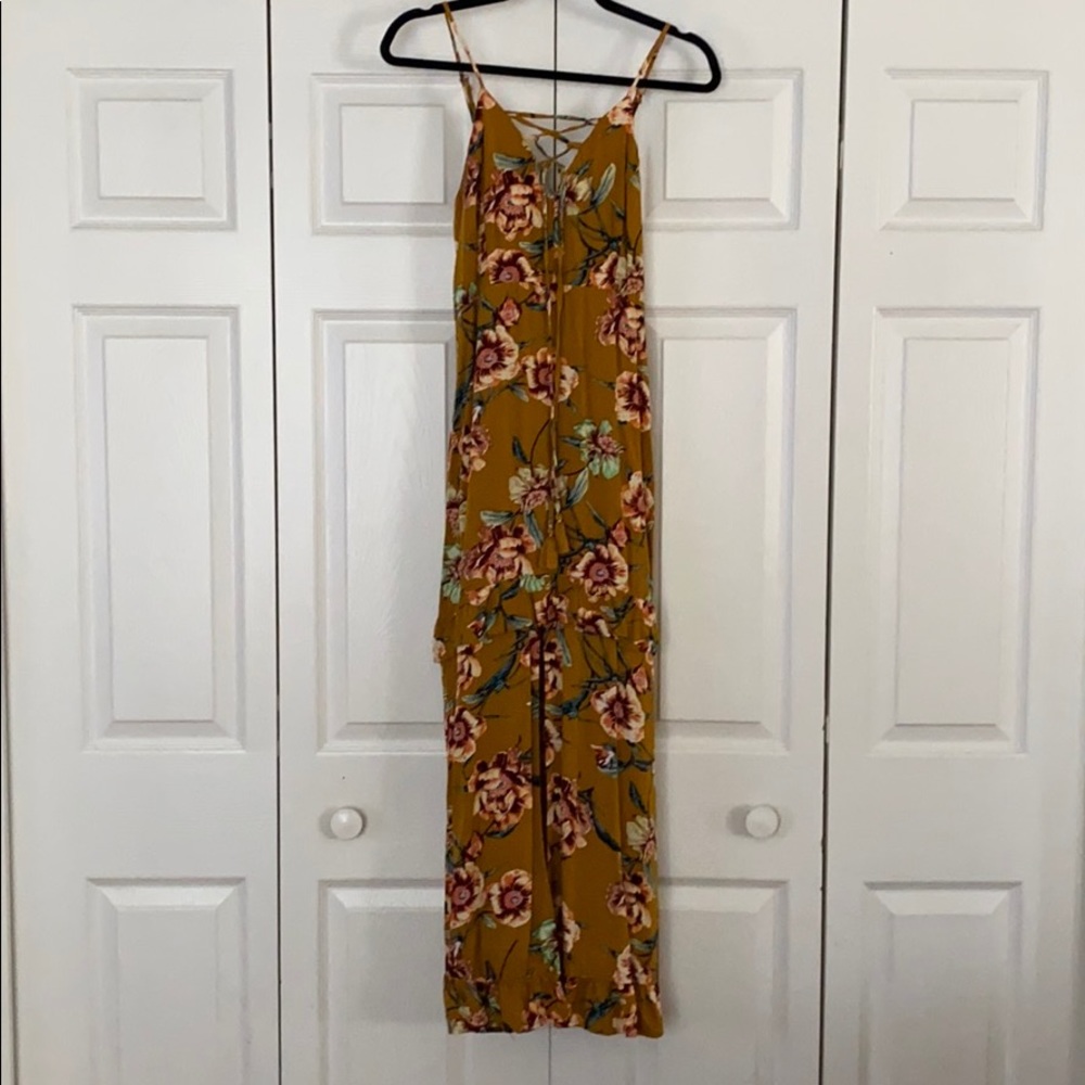 Floral mid-length dress